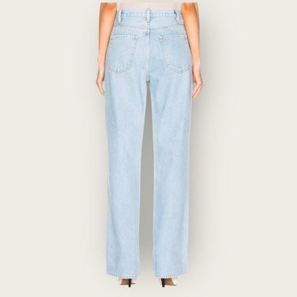 Goldsign | High-Rise Wide-Leg Jeans | Blue Wash | Size 26 - Picture 3 of 16